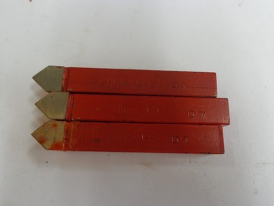 Promo Offer 3 LATHE TOOL BITS HSS C6 D7 CHINA STK2699 Promo Offer 3 LATHE TOOL BITS HSS C6 D7 CHINA STK2699