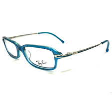 Ray-Ban Kids Eyeglasses Frames RB1510T 3522 Clear Blue Silver 46-16-125