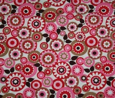 cotton quilting fabric timeless treasures Gail floral 16" piece