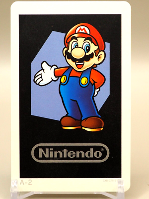 Mario Nintendo 3DS AR Card A-2 From Japan H925 | eBay