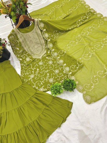 Pakistani Dress Salwar Kameez Ready To Wear Suits Indian Wedding Party Bollywood - 第 14/15 張圖片