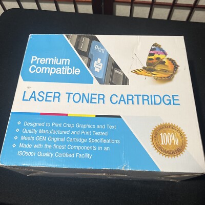 Premium Compatible Laser Toner Cartridge K PTCC364X HP compatible