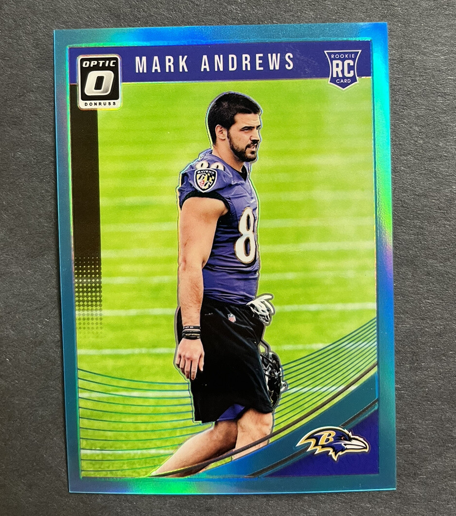 2018 Donruss Optic Rookies Aqua /299 Mark Andrews #121 Rookie RC