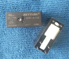 5Pcs Zettler Relay AZ762-1A-12DE 6pins