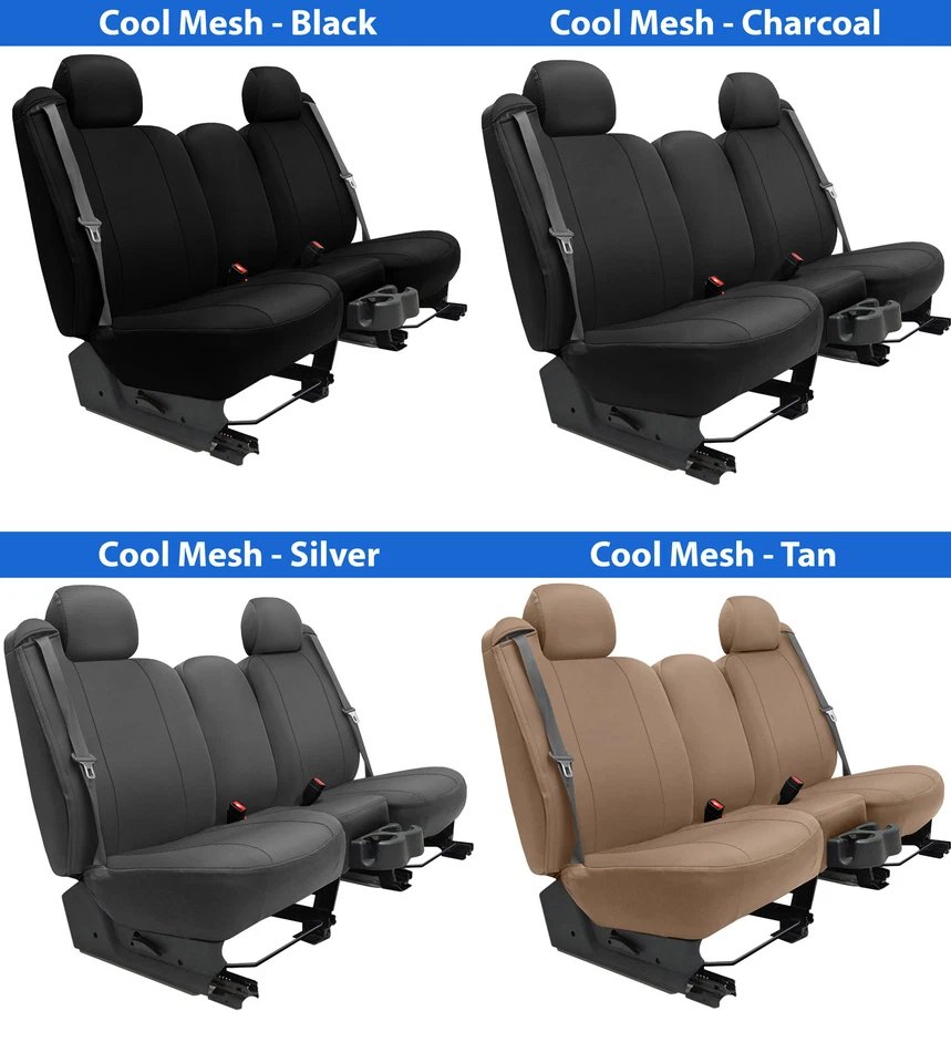 Fundas de asiento de malla fresca para camioneta Chevrolet K10 1970-1974 Foto 2 de 4