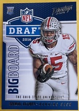Ezekiel Elliott 2016 Prestige Rookie Big Board Draft #3 Dallas Cowboys