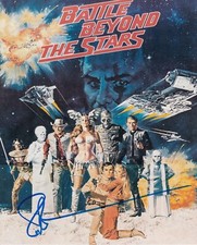 RICHARD THOMAS signed autograph 20x25cm BATTLE BEYOND in person autograph COA