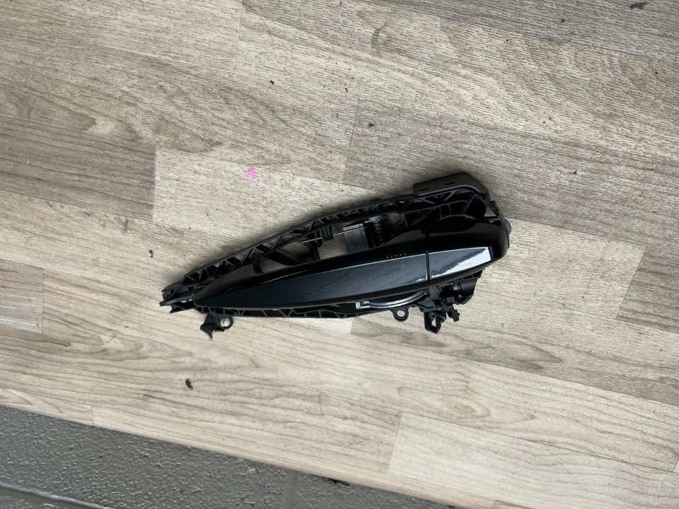 MANIJA PUERTA EXTERIOR CONDUCTOR TRASERO IZQUIERDO BMW X5 F15 OEM 14-18 NEGRO Foto 2 de 4