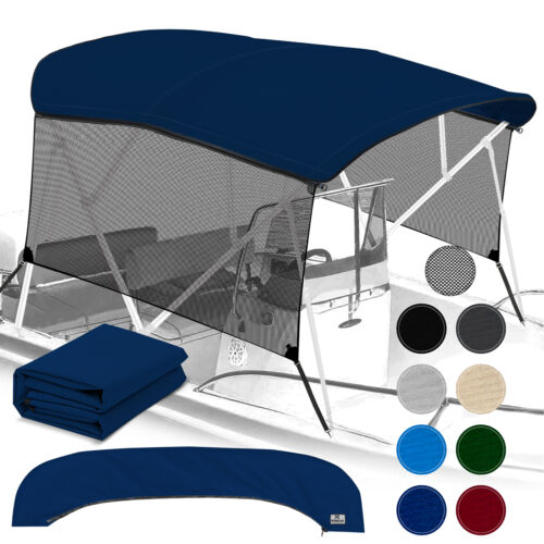 Universal Replacement Canvas Cover with Side Walls for Bimini Tops, Storage Boot - Picture 1 of 7
