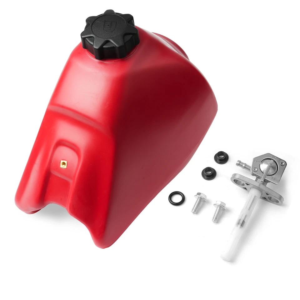 Tanque de gasolina para Honda 1997-00 XR 70 1988-00 XR 80 XR 100 rojo Foto 3 de 4