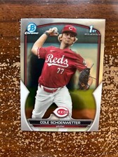 Cole Schoenwetter, Chrome #BDC-116 - 2023 Bowman Draft
