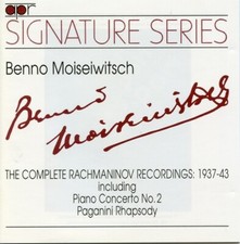 Complete Rachmaninov Recordings 1937-43 by Rachmaninov / Moiseiwitsch (CD, 2014)
