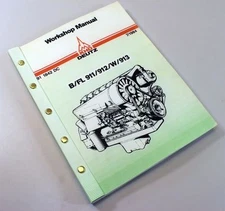 Deutz F3L912W F4L912 F4L912W Diesel Engine Service Repair Workshop Manual Shop