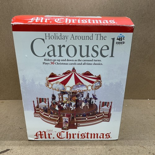Mr. Christmas Royal Marquee Deluxe Grand Carousel (2007) *Please Read Desc. * - Picture 11 of 12