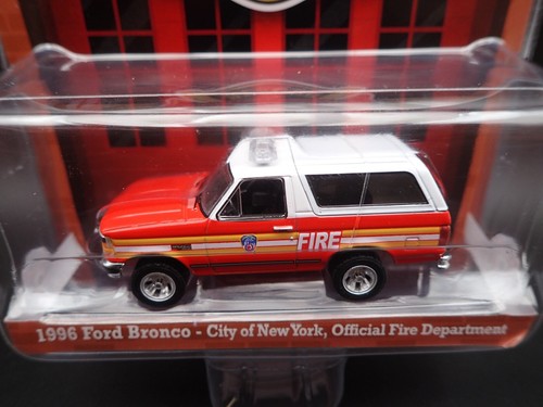 2022 GREENLIGHT 1996 FORD BRONCO CITY OF NEW YORK FIRE DEPT FIRE & RESCUE SE 3 - Picture 2 of 6