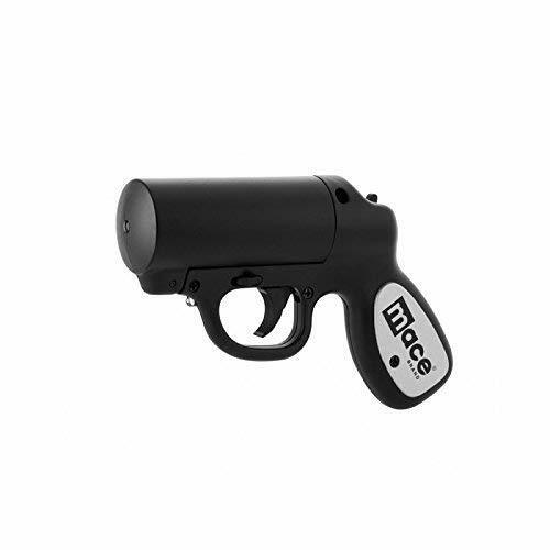 Mace Brand Self Defense Police Strength Pepper Spray Gun with Strobe LED