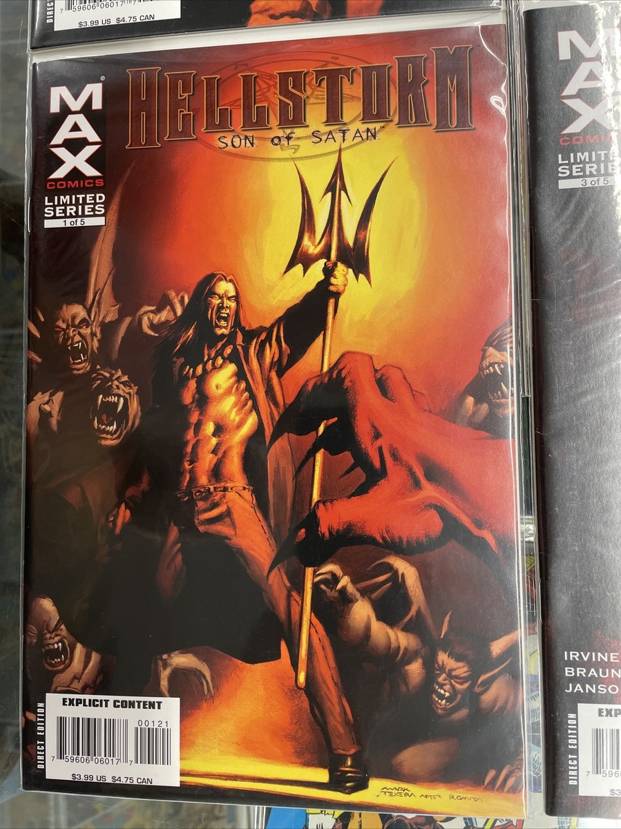 Figurine Eaglemoss – Marvel – Hellstorm (Fils De Satan) – Occasion