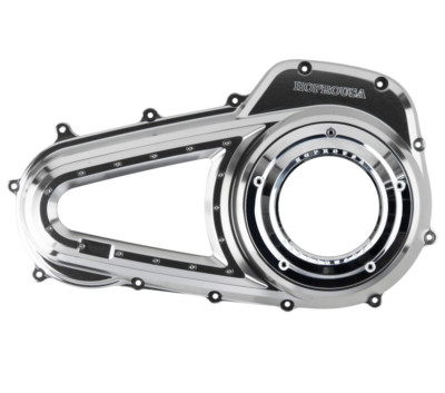 Hoprousa Primary Cover for '18-later Harley Touring with Derby Cover Chrome