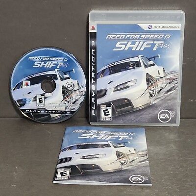 #ad Need for Speed Shift PlayStation 3 PS3 CIB Video Game $14.99