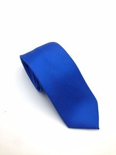  115 Perry Ellis Men S Solid Blue Neck Tie Dress Slim Classic Necktie 60x3.25
