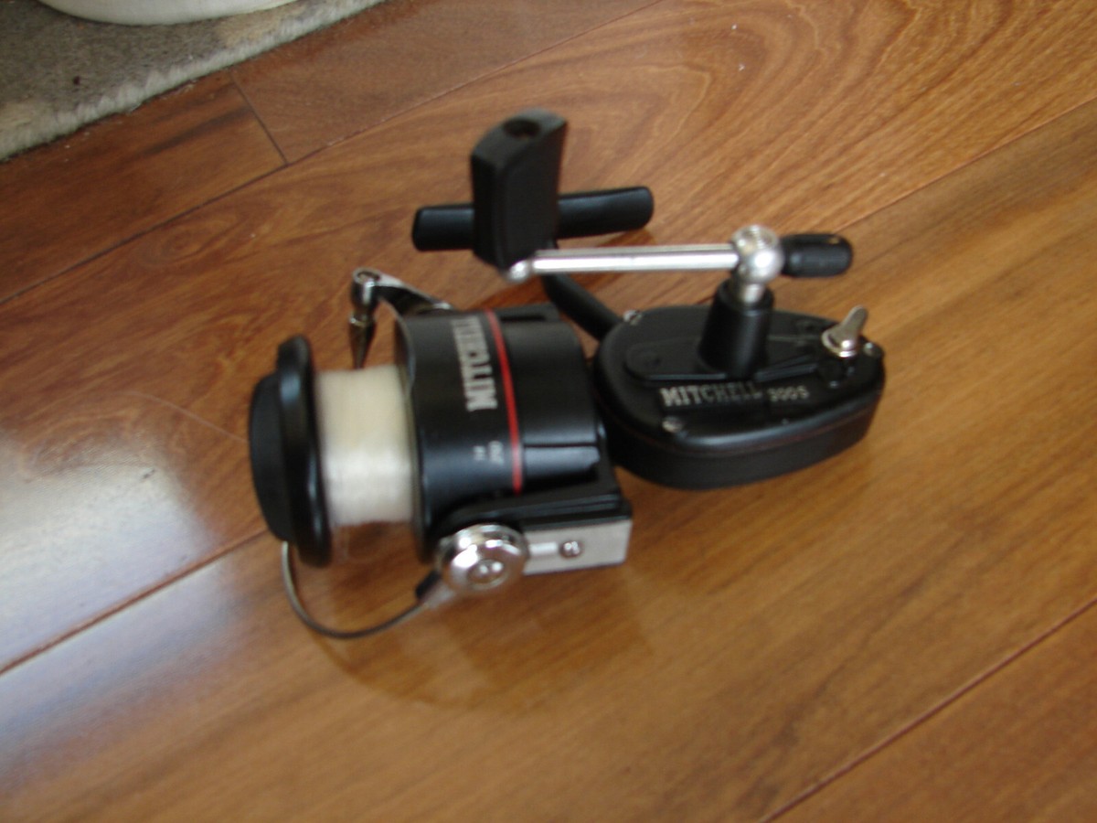 Vintage Mitchell 300S Spinning Fishing Reel Made in France | eBay