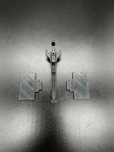 Vintage Original 1986 G1 Transformers Rodimus Prime Gun & Both Blast Sheilds