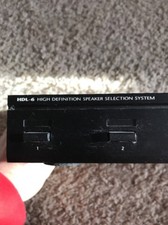 NILES HDL-6 HD SPEAKER SELECTOR, SWITCH with all phoenix plugs