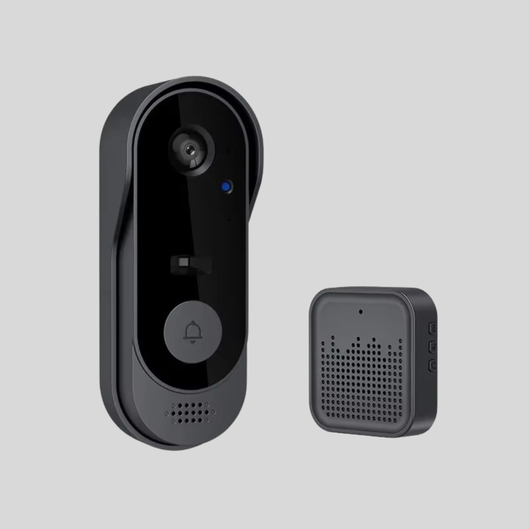 Smart WiFi Doorbell Camera with Wireless Video Monitoring-image