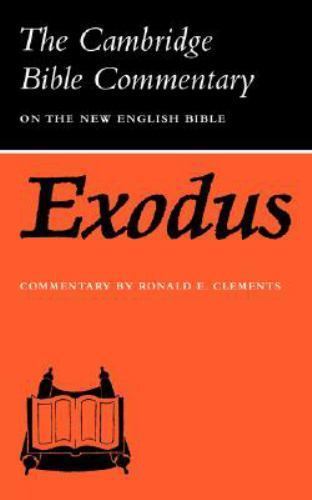 Exodus Clements Paperback Cambridge University Press 9780521096560
