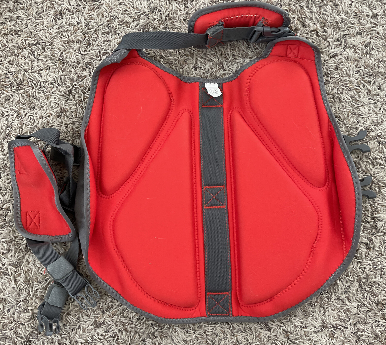 Outward Hound Dawson Swimmer Life Jacket for Dogs Large, Red 2832