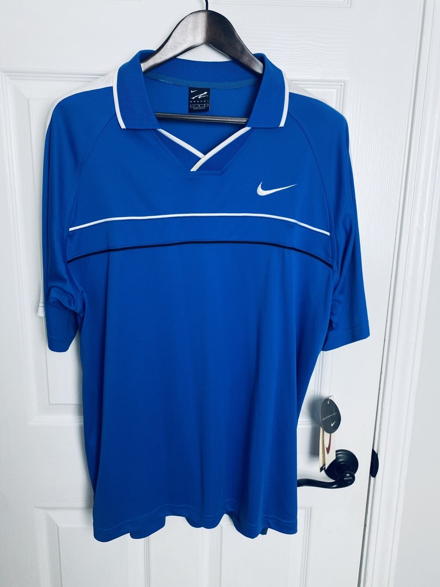 美品 ASKA concert tour kicks 1998 ポロシャツ S Nike Andre Agassi Challenge Court 1997 Tennis Polo Shirt Large