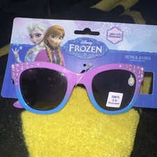 Disney Frozen Princess Elsa Sunglasses W/ Bling ages 3 Sunglass