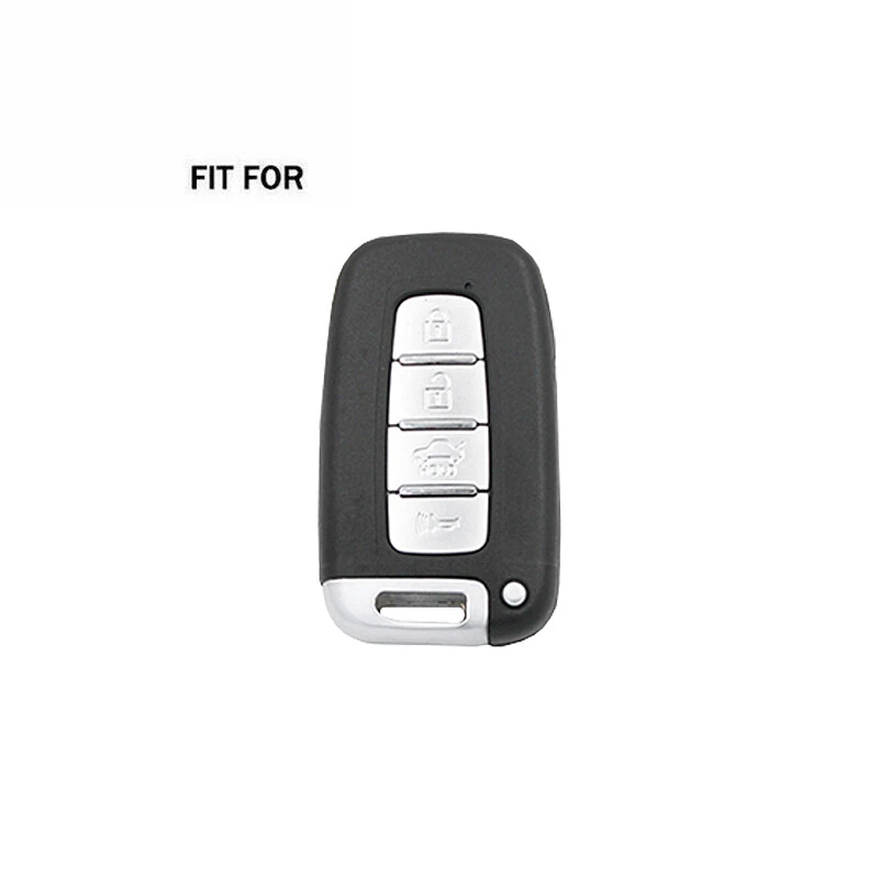 For Hyundai Sonata For Kia Sorento Sportage Zinc Alloy Car Key Fob Case Cover Foto 2 de 4