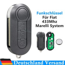 Klapp Funk Schlüssel ID46 Für Fiat 500 Ducato Punto Peugeot Boxer Citroen Jumper
