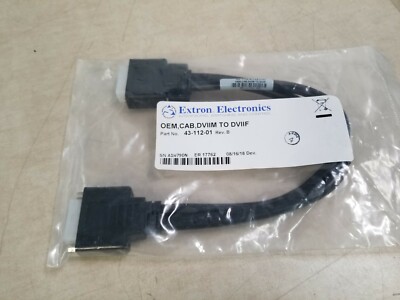 Extron 43-112-01 DVIIM TO DVIIF - OEM Cable