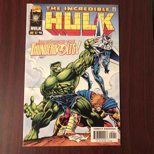 Incredible Hulk #449 1st Appearance of the Thunderbolts 🐶 🗝