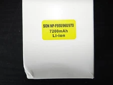 MaximalPower Battery for Sony NP-F950/960/970 / 7.4v 7200 mAh - NEW