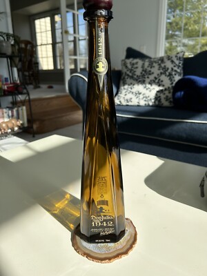1942 Empty Don Julio Tequila Anejo Bottle