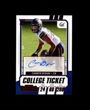 2021 Contenders RED FOIL ROOKIE SP CAMRYN BYNUM AUTO RC! CAL STAR, VIKINGS