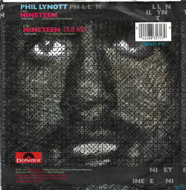 Phil Lynott Nineteen 7