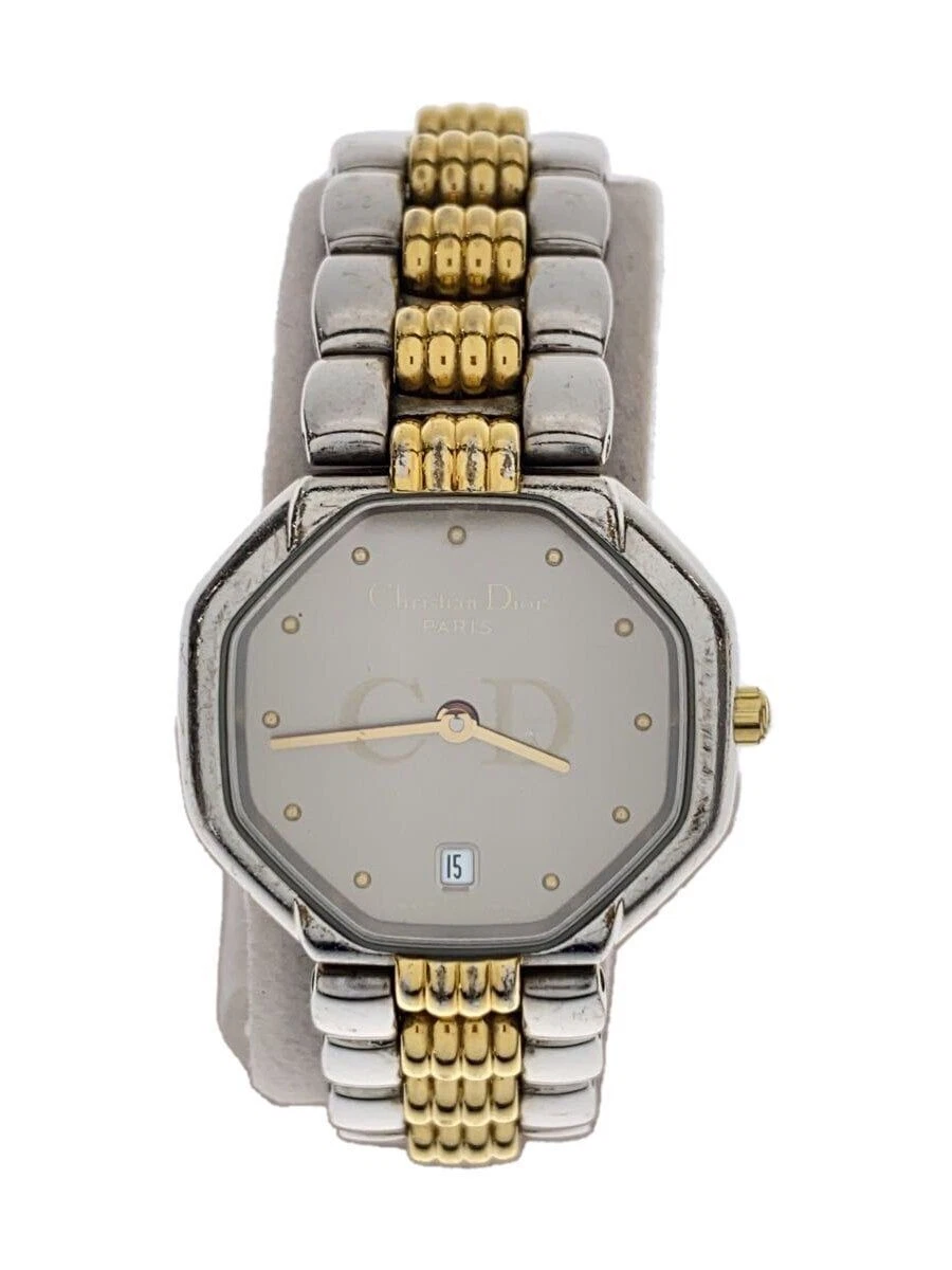 Montre à quartz analogique femme Christian Dior 688006 occasion
