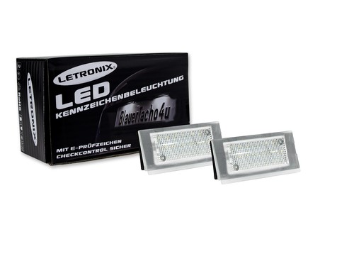 Iluminación de matrícula LED LETRONIX SMD Land Rover Range Rover 2002-2012 - Imagen 1 de 6