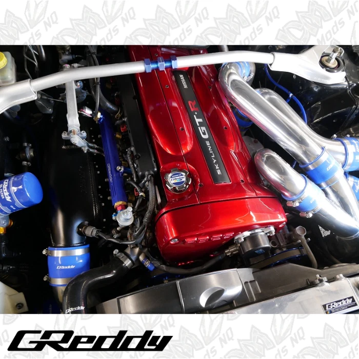 GReddy Oil Filler Cap Type-B 02 Silver M32xP3.5 Fits NISSAN/HONDA/SUZUKI — 第 4/4 张图片