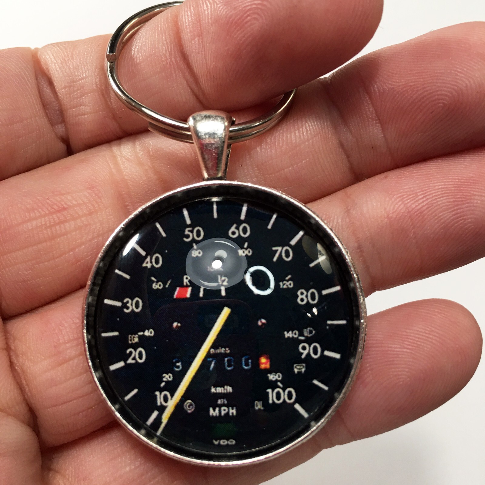 Vintage VW THING 100 MPH Speedometer Keychain | eBay