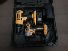 Dewalt 18v Impact Driver Drill Driver Set Complete with Battery Fast Shipping 
