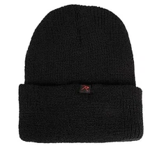 Rothco Black Wool Watch Cap 58381