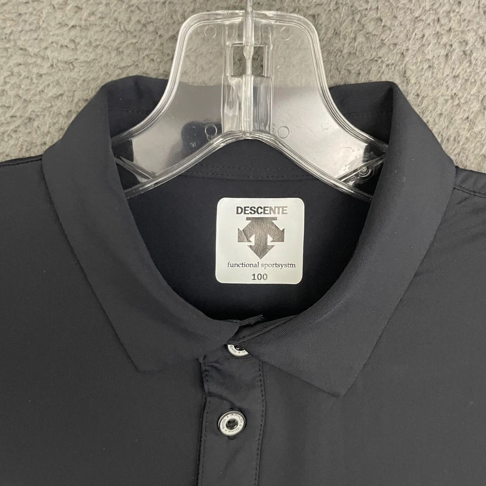 Camisa Polo Descente Mujer Talla 100 Grande Equipo Suizo Triatlón Preppy Mamá Informal Foto 4 de 4