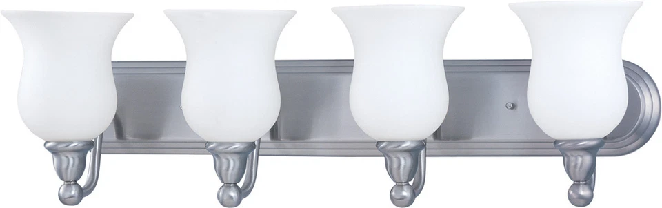 Nuvo Glenwood 4 Light 31 inch Brushed Nickel Bath Light Wall Light $210 - Image 2 of 2