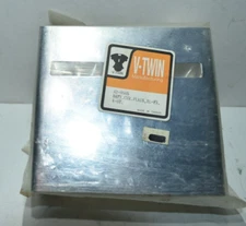 V-Twin Harley Davidson Chrome Battery Cover W/ Single Slot View Hole 42-0505  H1