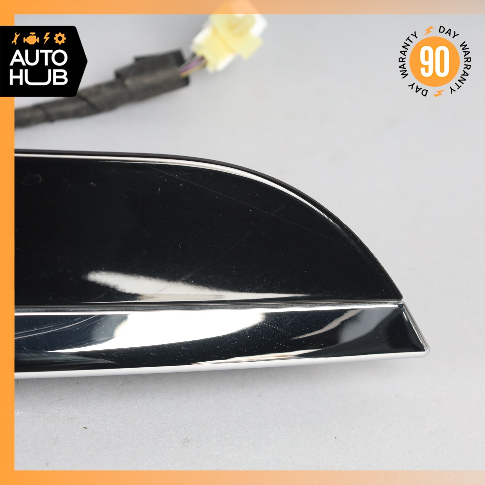 17-22 Maserati Ghibli M157 Trunk Lid Tailgate Hatch Handle Black OEM 41k